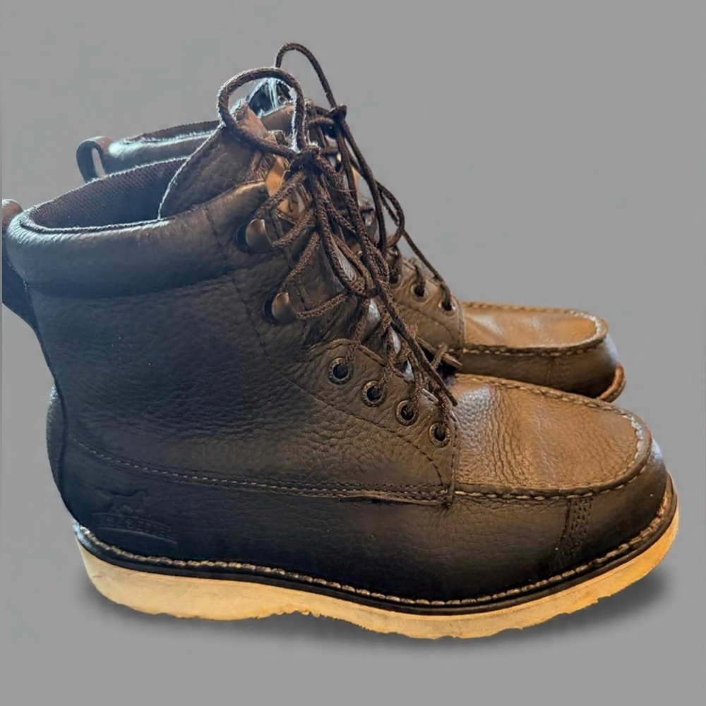 Irish Setter Wingshooter 845 Black Leather Men's Boots Size 6.5